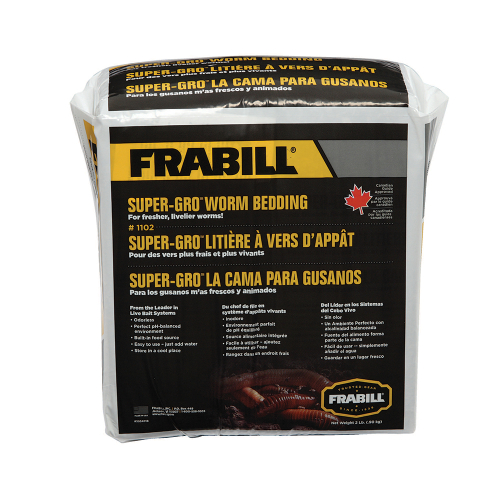 Frabill - Frabill Super-Gro&reg; Worm Bedding - 2lbs