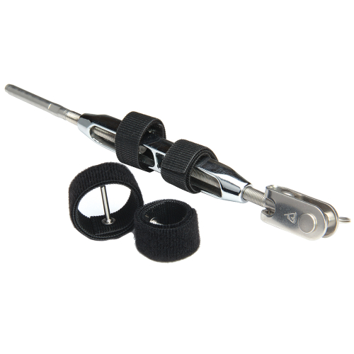 C. Sherman Johnson - C. Sherman Johnson Wrap Pins Hook &amp; Loop Pin Locking Devices f/Open Body Turnbuckles 1/4" - 2-Pack