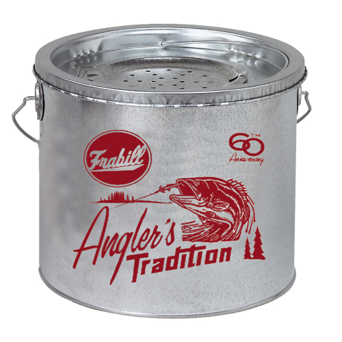 Frabill - Frabill Galvanized 2-Piece Wade Floating Bucket - 8 Quart