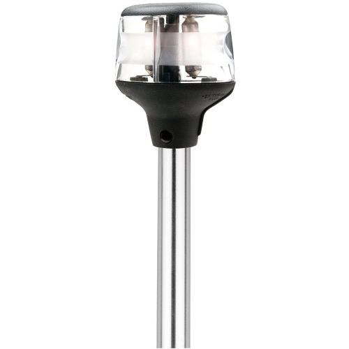 Attwood Marine - Attwood Fold-Down Incandescent Anchor/Masthead Light - 20" Horizontal Composite Base - 12V