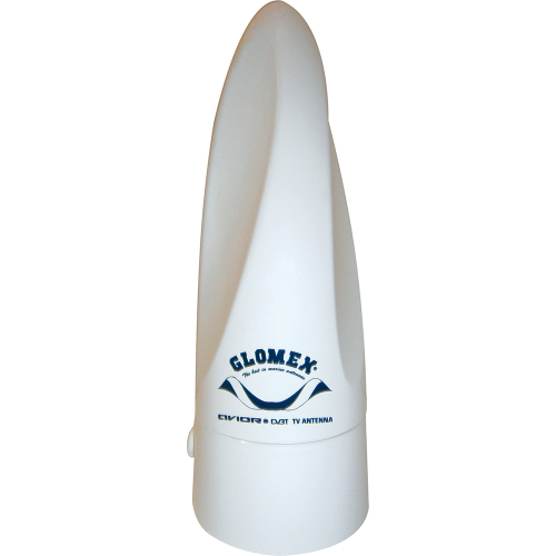 Glomex Marine Antennas - Glomex 4" x 8" DVB-T2 Full HD TV Marine Omnidirectional Antenna