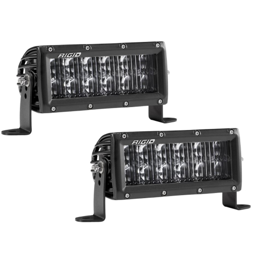 RIGID Industries - RIGID Industries SAE Compliant E-Series 6" Light Bar - Pair - Black