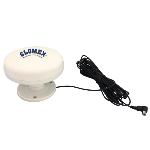 Glomex Marine Antennas - Glomex Satellite Radio Antenna w/Mounting Kit
