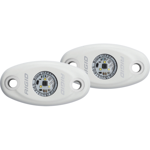 RIGID Industries - RIGID Industries A-Series White High Power LED Light - Pair - Cool White