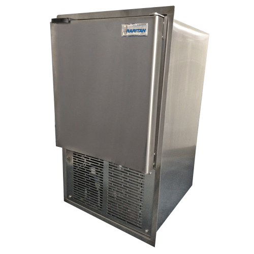Raritan - Raritan Icerette Automatic Ice Cube Maker - Stainless Steel - 115v - Built-in Flange Mount