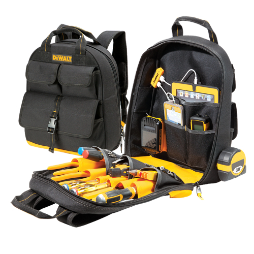 CLC Work Gear - CLC DGC530 DEWALT&reg; 23 Pocket USB Charging Tool Backpack
