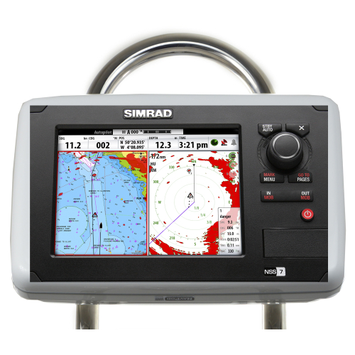 NavPod - NavPod GP1807 SailPod Pre-Cut f/Simrad NSS7B&G Zeus T7 f/9.5" Wide Guard