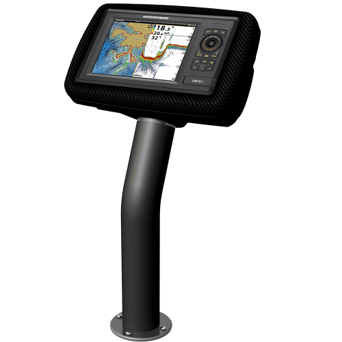 NavPod - NavPod PED4900-02 PedestalPod Pre-Cut f/Humminbird ONIX 8 8.4" Series - Carbon Black