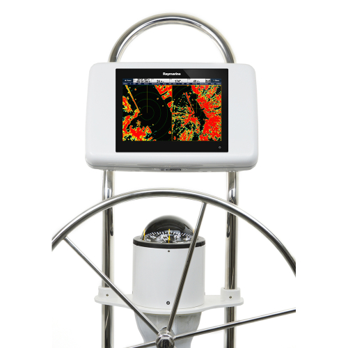 NavPod - NavPod GP1213 SailPod Pre-Cut f/Raymarine gS125 Glass Bridge f/9.5" Wide Guard