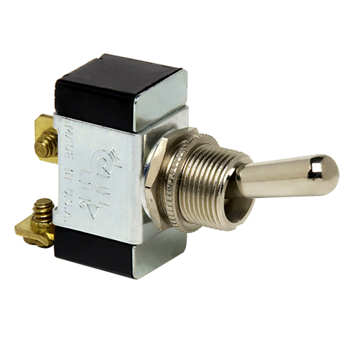 Cole Hersee - Cole Hersee Heavy Duty Toggle Switch SPST On-Off 2 Screw