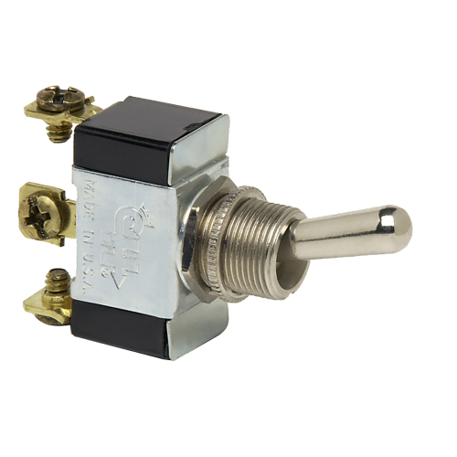 Cole Hersee - Cole Hersee Heavy Duty Toggle Switch SPDT (On)-Off-(On) 3 Screw