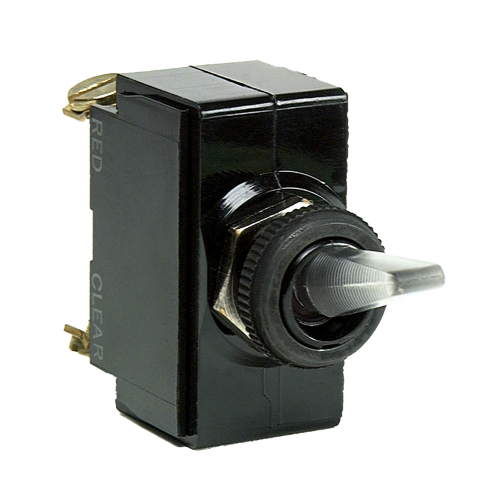 Cole Hersee - Cole Hersee Illuminated Toggle Switch SPST On-Off 4 Screw