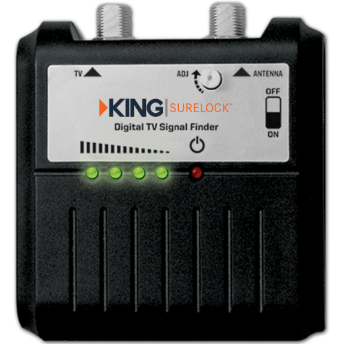 KING - KING SL1000 SureLock Digital TV Antenna Signal Finder
