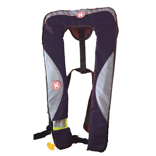 First Watch - First Watch 24 Gram Inflatable PFD - Automatic - Black/Grey