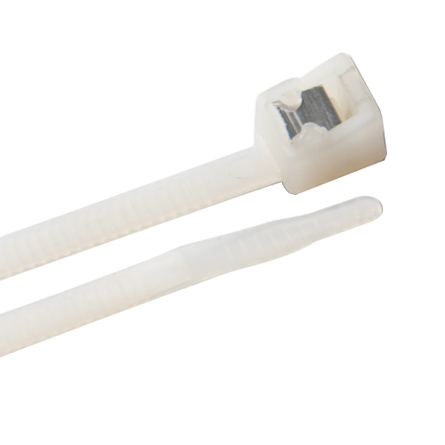Ancor - Ancor Heavy-Duty Self-Cutting Cable Ties - 15" - Natrual - 100-Pack