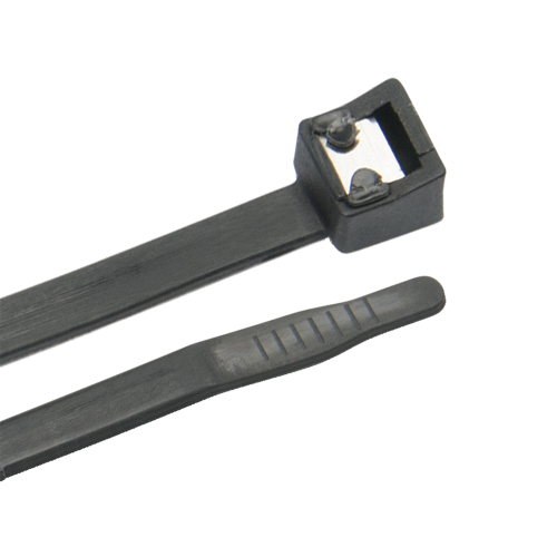 Ancor - Ancor Heavy-Duty Self-Cutting Cable Ties - 15" - UV Black - 100-Pack