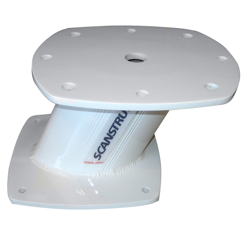Scanstrut - Scanstrut 6" Aluminum PowerTower&reg; f/Open Array Raymarine (4&#39;), Furuno (2&#39;) &amp; Navico HALO&trade; (3&#39;, 4&#39;, 6&#39;)