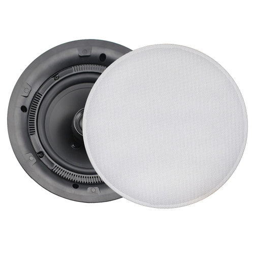 FUSION - FUSION MS-CL602 Flush Mount Interior Ceiling Speakers (Pair) White