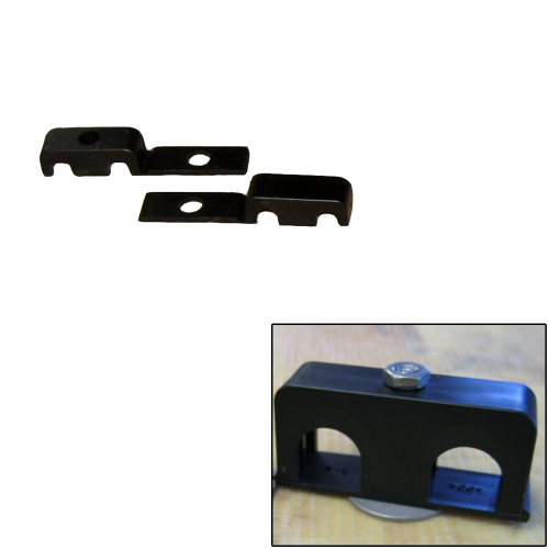 Weld Mount - Weld Mount Double Poly Clamp f/1/4" x 20 Studs - 1/4" OD - Requires 0.75" Stud - Qty. 25