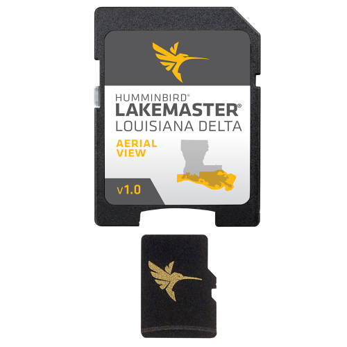 Humminbird - Humminbird LakeMaster Aerial Satellite View - Louisiana Delta