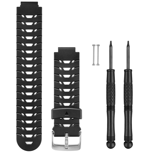 Garmin - Garmin Replacement Watch Bands - Black & White