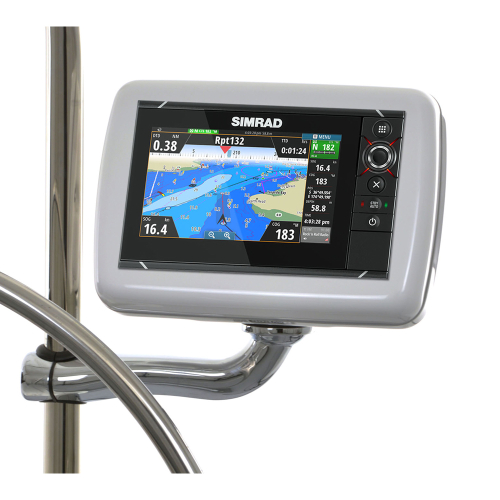 NavPod - NavPod RMX4406 RailMount Pre-Cut f/Simrad NSS7 evo2 or B&G Zeus² 7