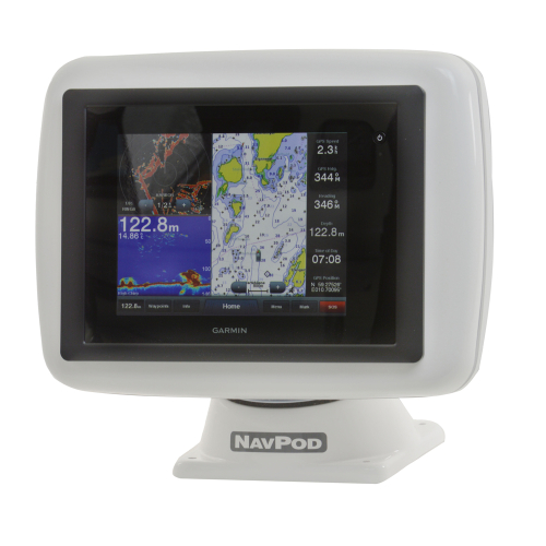 NavPod - NavPod PP4811 PowerPod Pre-Cut f/Garmin 8008/8208