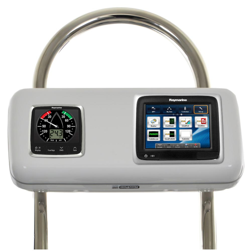 NavPod - NavPod GP2517 SystemPod Pre-Cut f/Raymarine a65/a67/a68 & 1 Instrument f/12" Wide Guard