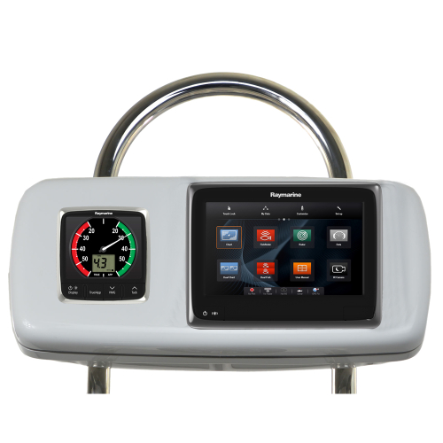 NavPod - NavPod GP2040-14 SystemPod Pre-Cut f/Raymarine a95/a97/a98 & 1 Instrument f/12" Wide Guard