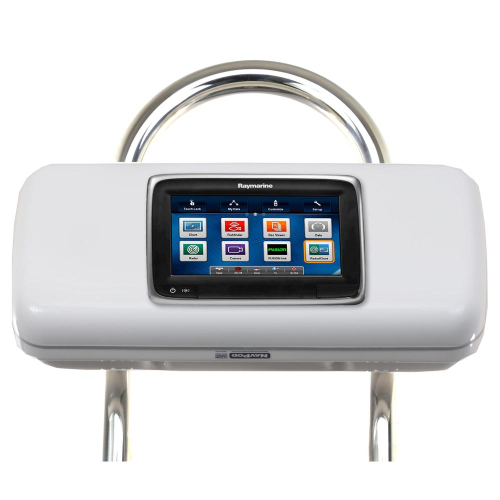 NavPod - NavPod GP1523 SystemPod Pre-Cut f/Raymarine a75/a77/a78 Mounted In Center f/9.5" Wide Guard