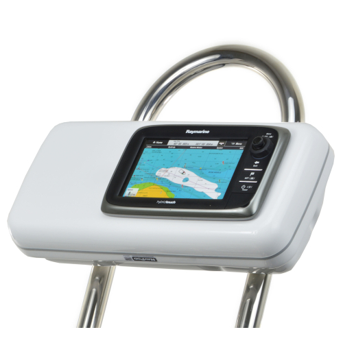 NavPod - NavPod GP1502 SystemPod Pre-Cut f/Raymarine e7/e7D w/Space On The Left f/9.5" Wide Guard