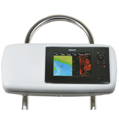 NavPod - NavPod GP2040-08 SystemPod Pre-Cut f/Simrad NSS8 or B&G Zeus Touch 8 & 2 Instruments f/12" Wide Guard