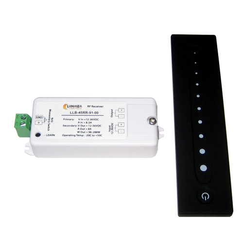 Lunasea Lighting - Lunasea Remote Dimming Kit w/Receiver & Linear Remote