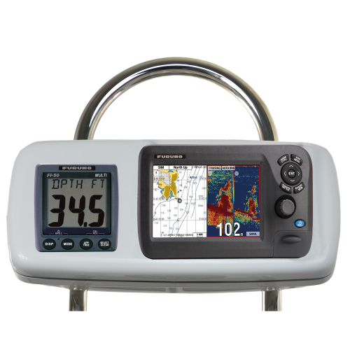 NavPod - NavPod GP2040-18 SystemPod Pre-Cut f/Furuno GP1870/GP1870F & 1 Instrument f/12" Wide Guard