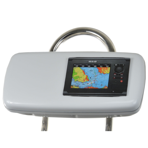 NavPod - NavPod GP1040-07 SystemPod Pre-Cut f/Simrad NSS7 or B&G Zeus Touch 7 & Space On The Left f/9.5" Wide Guard