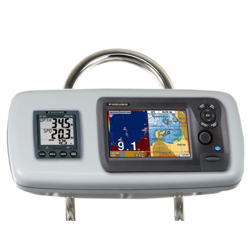 NavPod - NavPod GP1040-18 SystemPod Pre-Cut f/Furuno GP1870/GP1870F & 1 Instrument f/9.5" Wide Guard