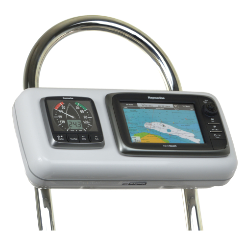 NavPod - NavPod GP2512 SystemPod Pre-Cut f/Raymarine e7/e7D & 1 Instrument f/12" Wide Guard