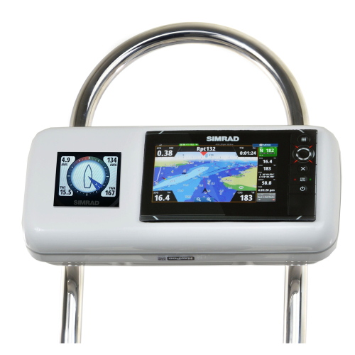 NavPod - NavPod GP2516 SystemPod Pre-Cut f/Simrad NSS7 evo2 or B&G Zeus&#178; 7 & 1 Instrument f/12" Wide Guard