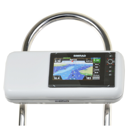 NavPod - NavPod GP2506 SystemPod Pre-Cut f/Simrad NSS7 evo2 or B&G Zeus&#178; 7 w/Space On The Left f/12" Wide Guard