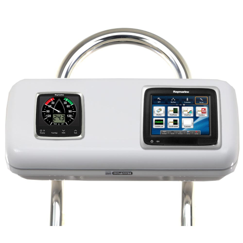 NavPod - NavPod GP1517 SystemPod Pre-Cut f/Raymarine a65/a67/a68 & 1 Instrument f/9.5" Wide Guard