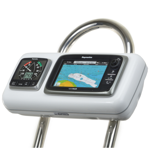 NavPod - NavPod GP1512 SystemPod Pre-Cut f/Raymarine e7/e7D & 1 Instrument f/9.5"Wide Guard