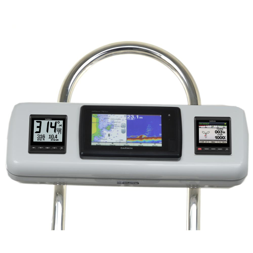 NavPod - NavPod GP2603 SystemPod Pre-Cut f/Garmin 720/721 / 740/740s / 741/721xs / 70s/70dv & 2 Instruments f/12" Wide Guard