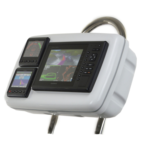 NavPod - NavPod GP1088 SystemPod Pre-Cut f/Garmin 820/820xs/840xs & 2 Instruments f/9.5" Wide Guard