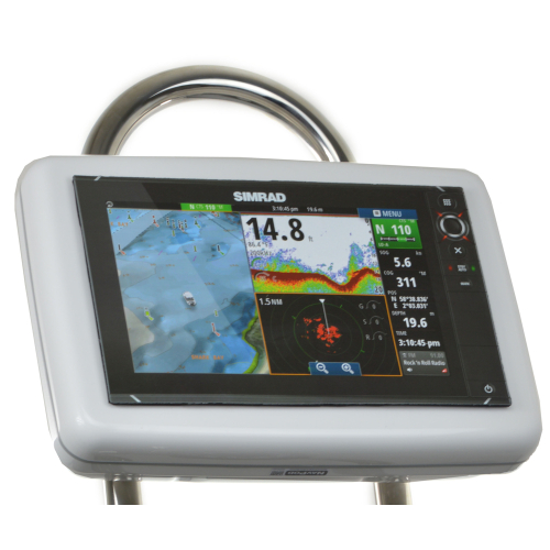 NavPod - NavPod GP1202 SailPod Pre-Cut f/Simrad NSS12 evo2 or B&G Zeus&#178; 12 f/9.5" Wide Guard