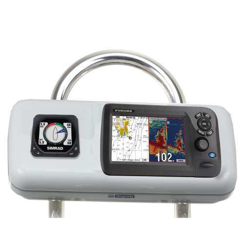 NavPod - NavPod GP1515 SystemPod Pre-Cut f/Furuno GP1670/GP1670F 5.7" & 1 Instrument f/9.5" Wide Guard
