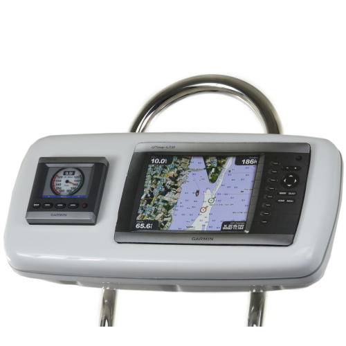 NavPod - NavPod GP1040-02 SystemPod Pre-Cut f/Garmin 4008/4208 & 1 Instrument f/9.5" Wide Guard