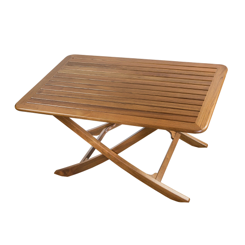 Whitecap - Whitecap Teak Large Adjustable Slat Top Table