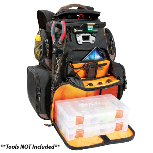 Wild River - Wild River Tackle Tek&#153; Nomad XP - Lighted Backpack w/ USB Charging System w/2 PT3600 Trays