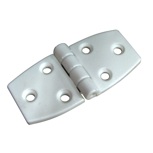 Whitecap - Whitecap Door Hinge - White Nylon - 1-1/2" x 3"