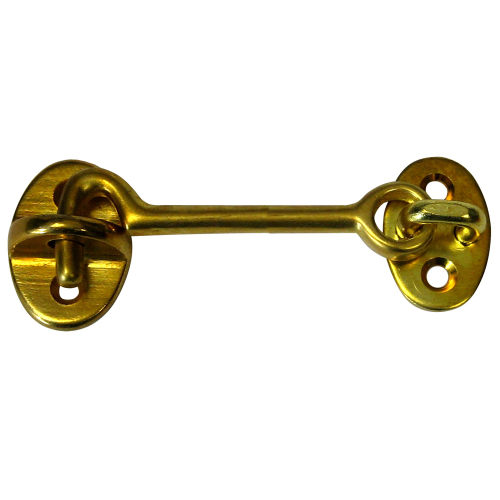 Whitecap - Whitecap Cabin Door Hook - Polished Brass - 3"